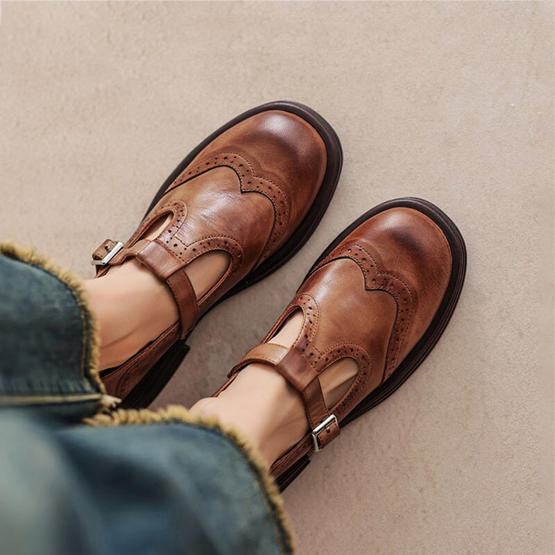 Giulia | Scarpe estive in pelle
