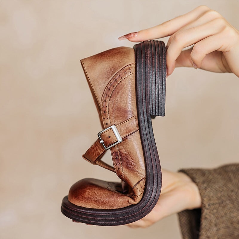 Giulia | Scarpe estive in pelle