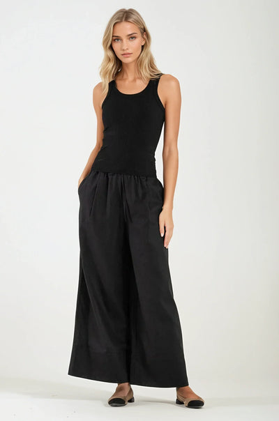 Canotta in Cotone Naturale Nera Stilovera™
