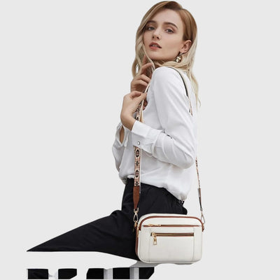 Sharena - Borsa a Tracolla Con Cinturino Floreale