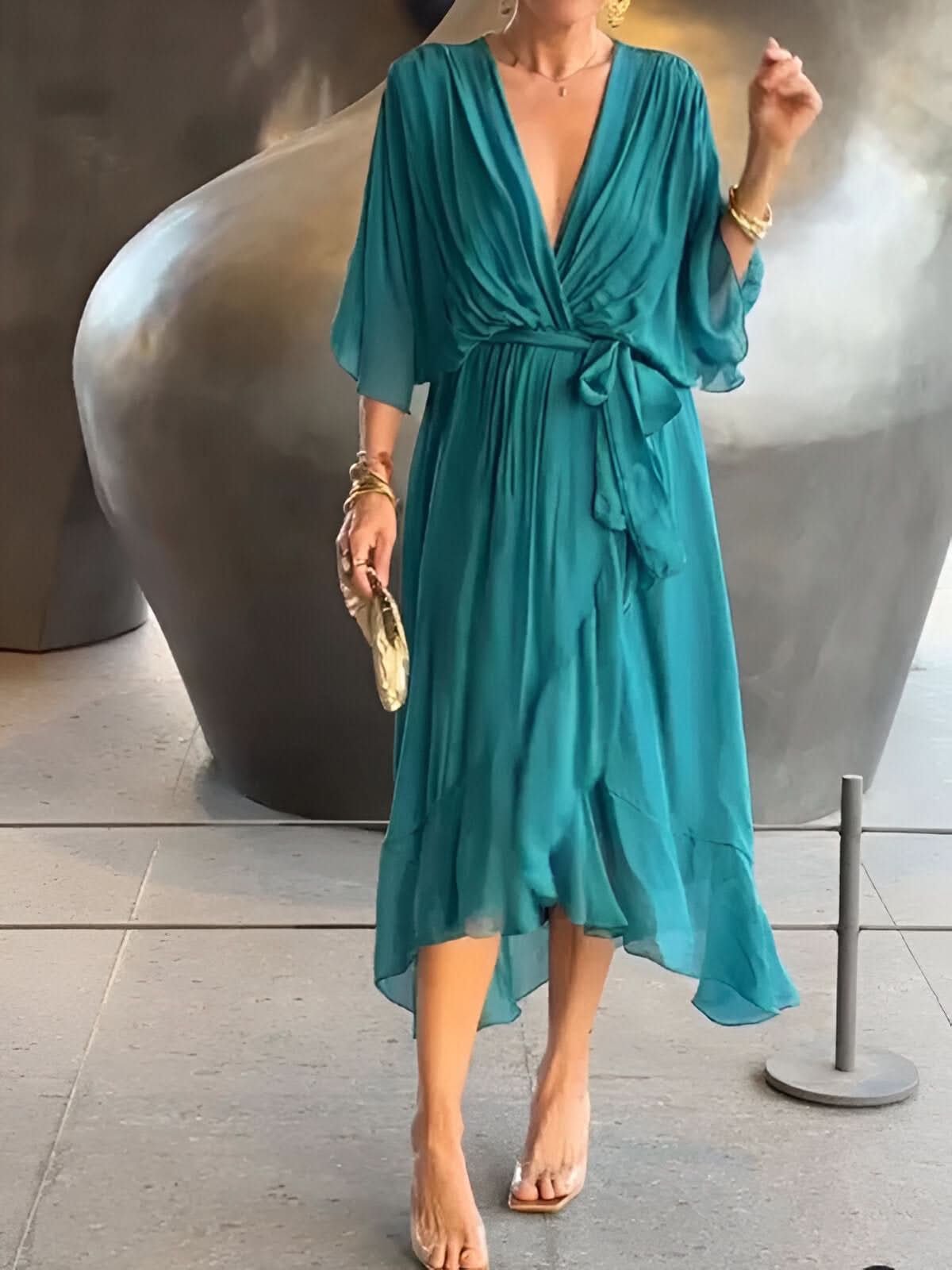 Luce – Abito in Chiffon Leggero