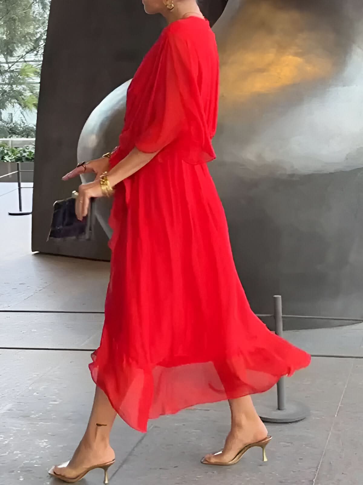 Luce – Abito in Chiffon Leggero