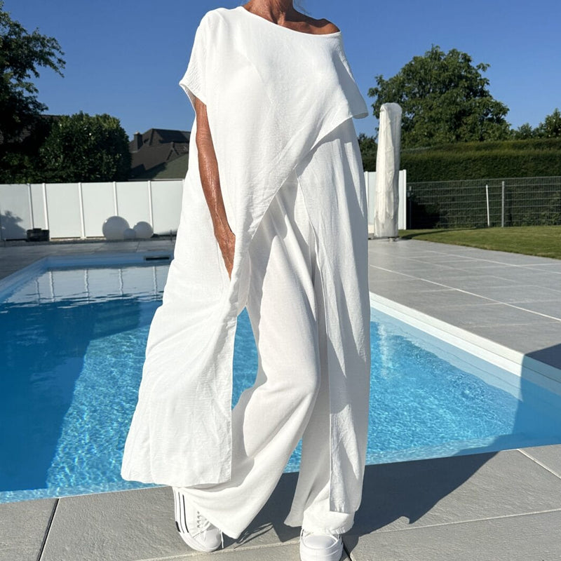 Bernice - Elegante completo due pezzi casual