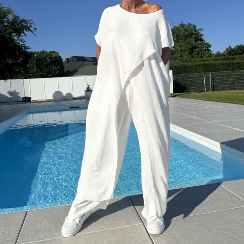 Bernice - Elegante completo due pezzi casual