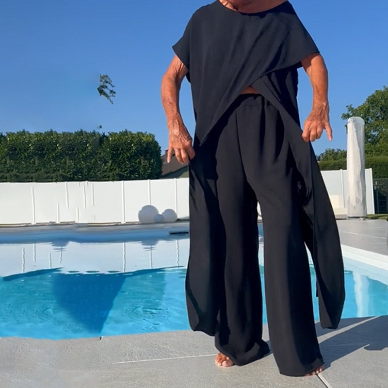 Bernice - Elegante completo due pezzi casual