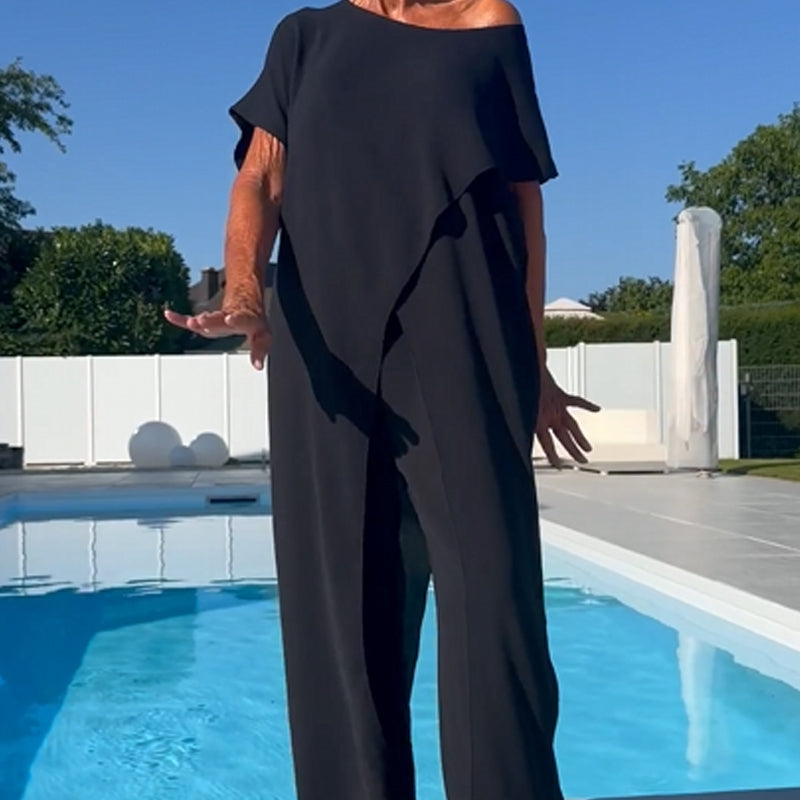 Bernice - Elegante completo due pezzi casual