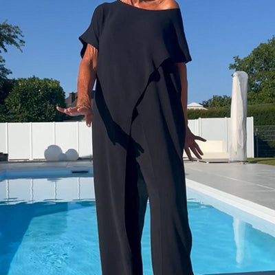 Bernice - Elegante completo due pezzi casual