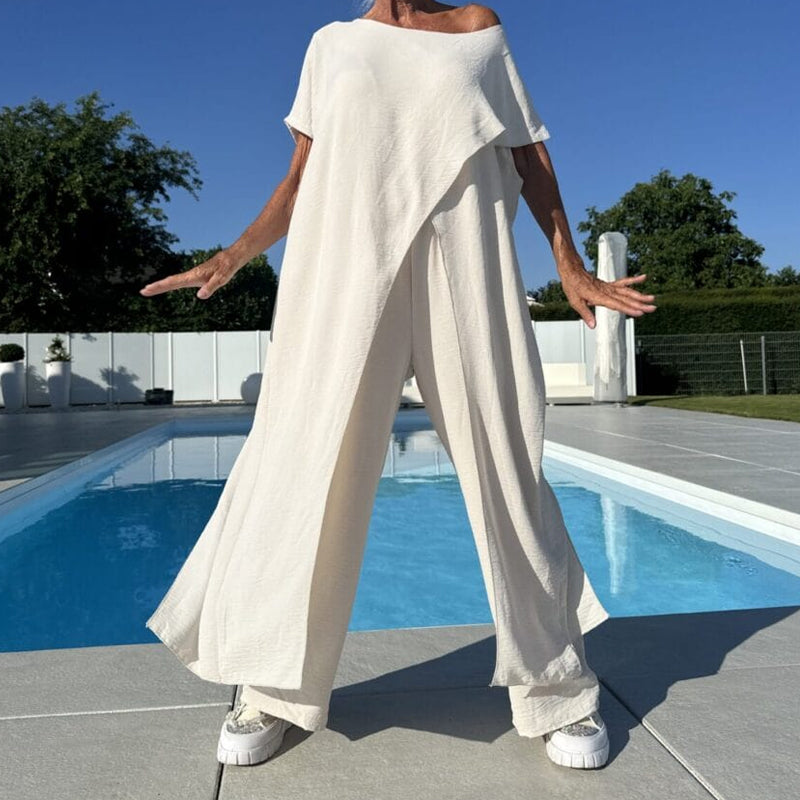Bernice - Elegante completo due pezzi casual