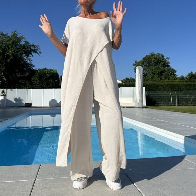 Bernice - Elegante completo due pezzi casual